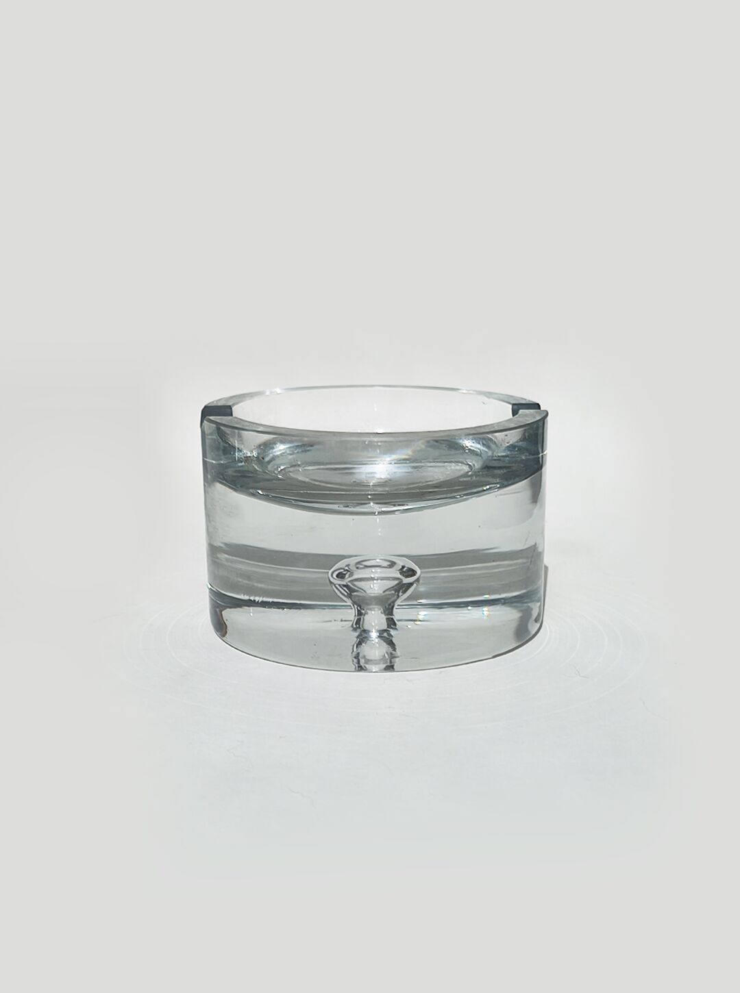 Cendrier en verre