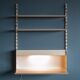 Pilastro Wall Secretary with Integrated Light - Dutch Mid-Century Modern