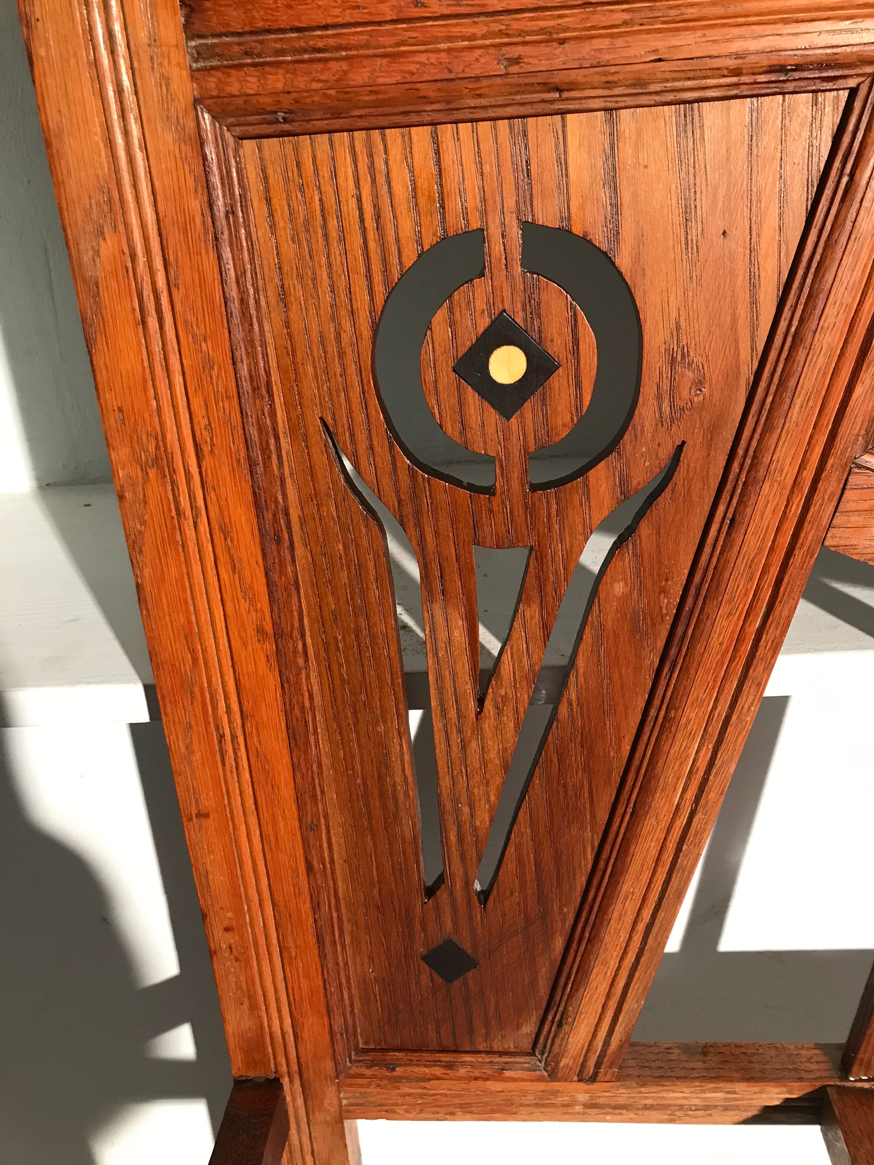 Vintage wardrobe coat rack