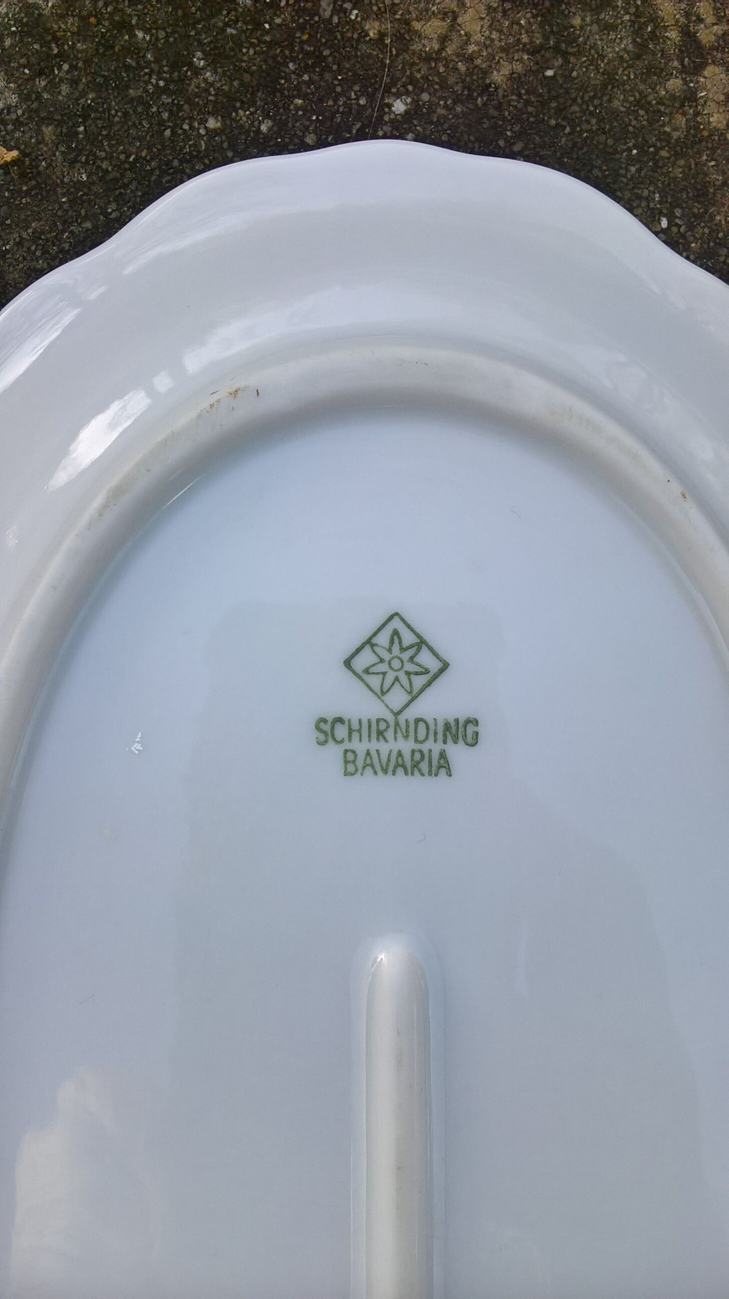Lot de 2 raviers en porcelaine Schirnding