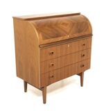 Scandinavian walnut secretary, Sweden, 1950