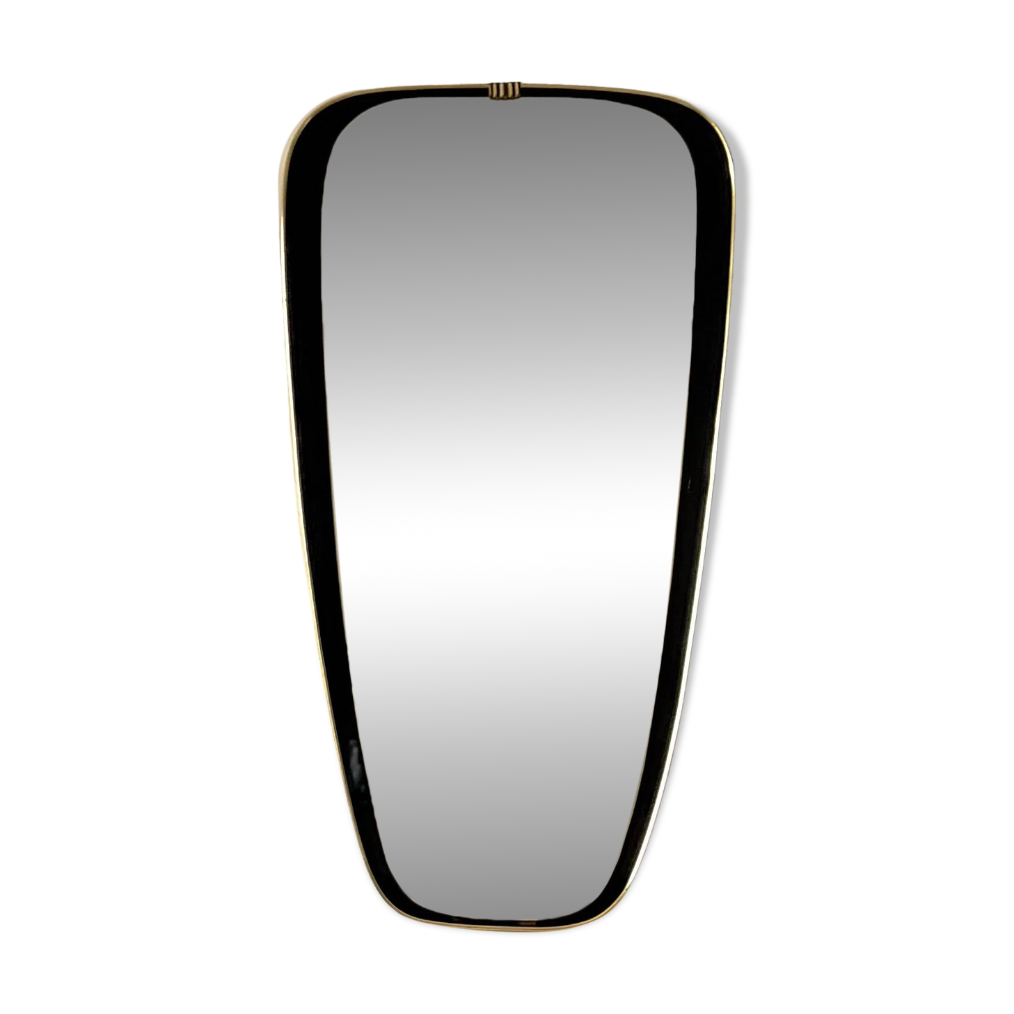 Miroir rétro freeform des années 1950