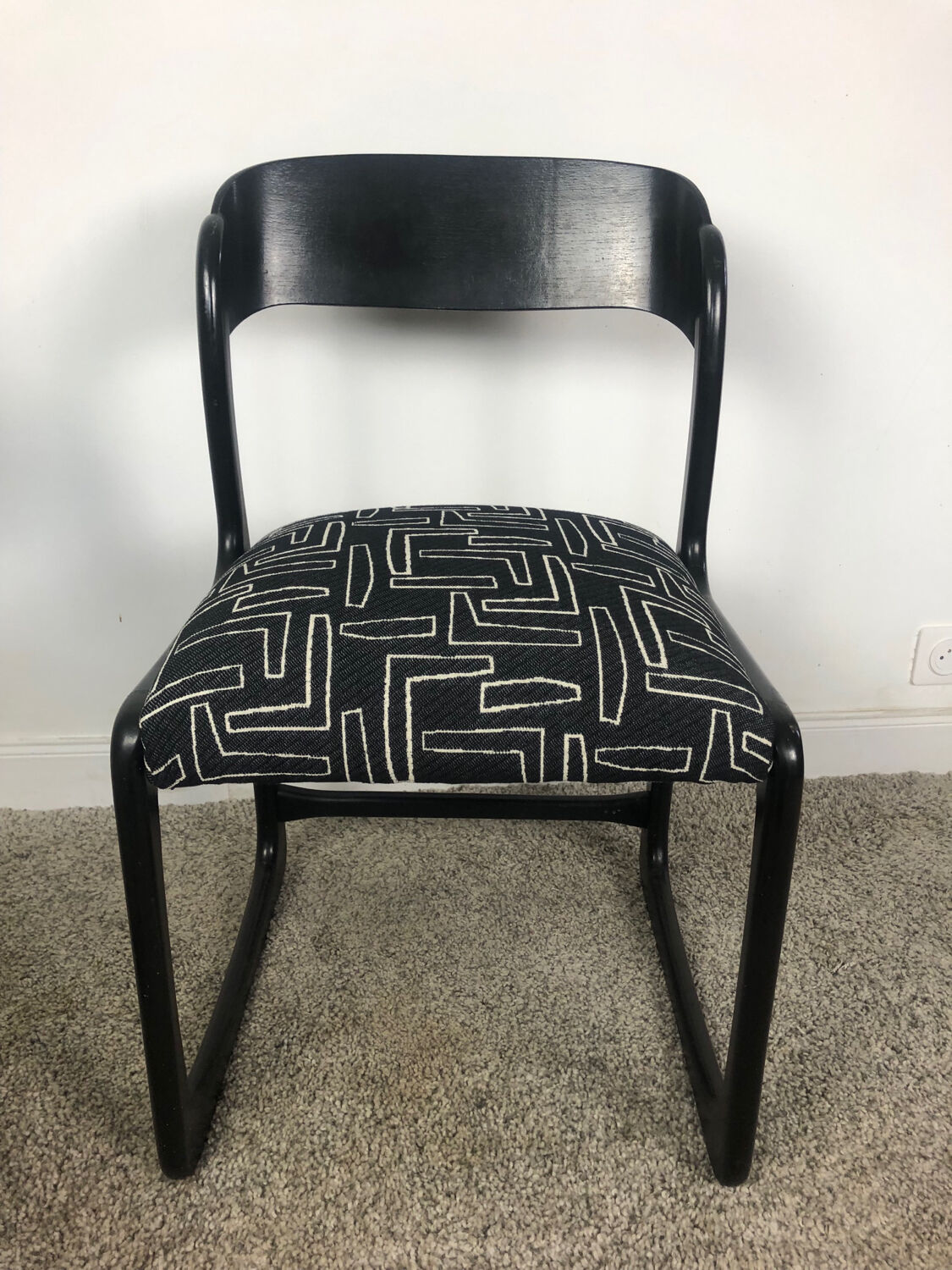 2 Baumann Sleigh Chairs