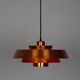 Danish vintage pendant lamp Nova by Jo Hammerborg, Fog og Moruo, 1963