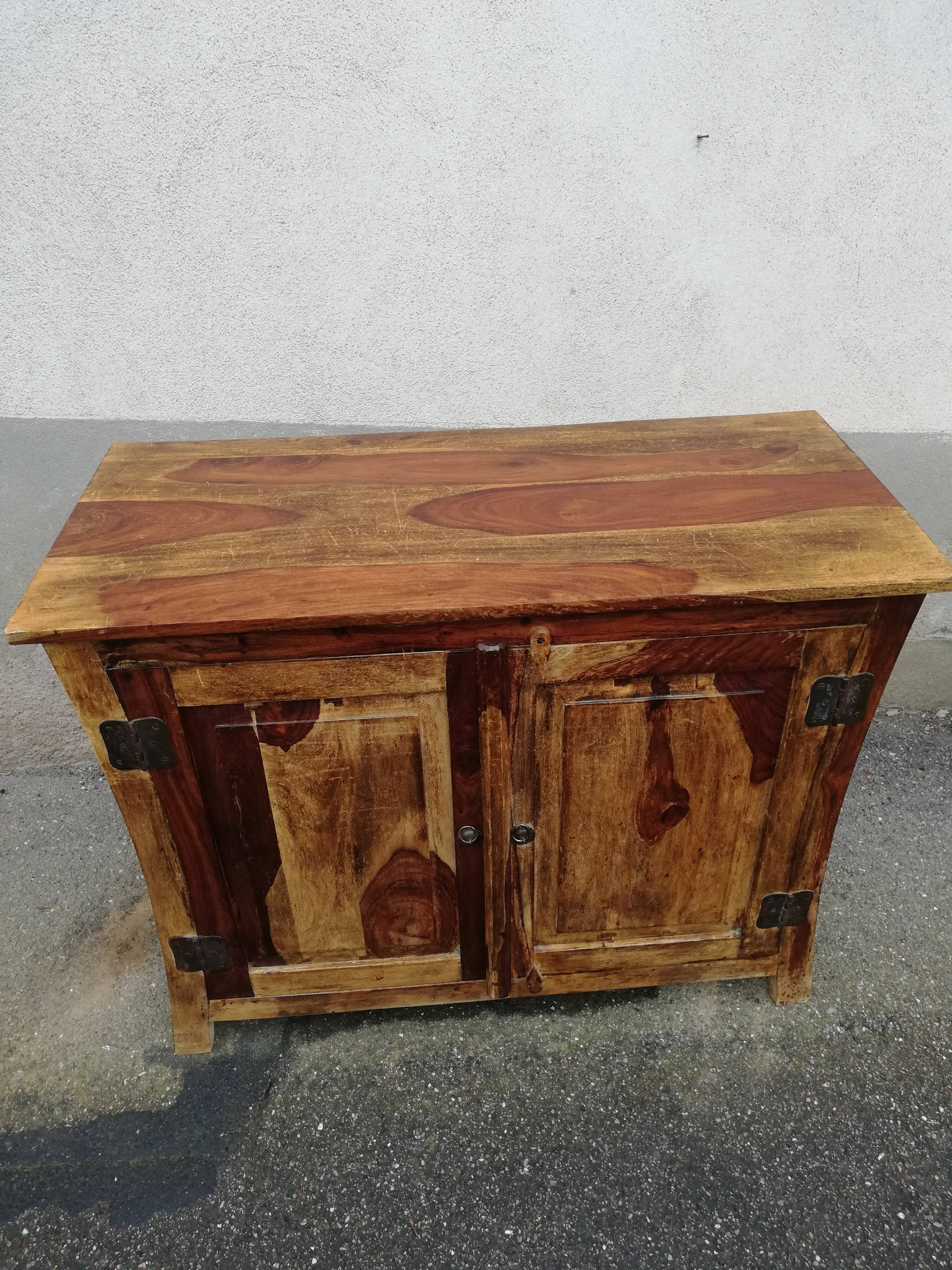 Vintage exotic wood sideboard