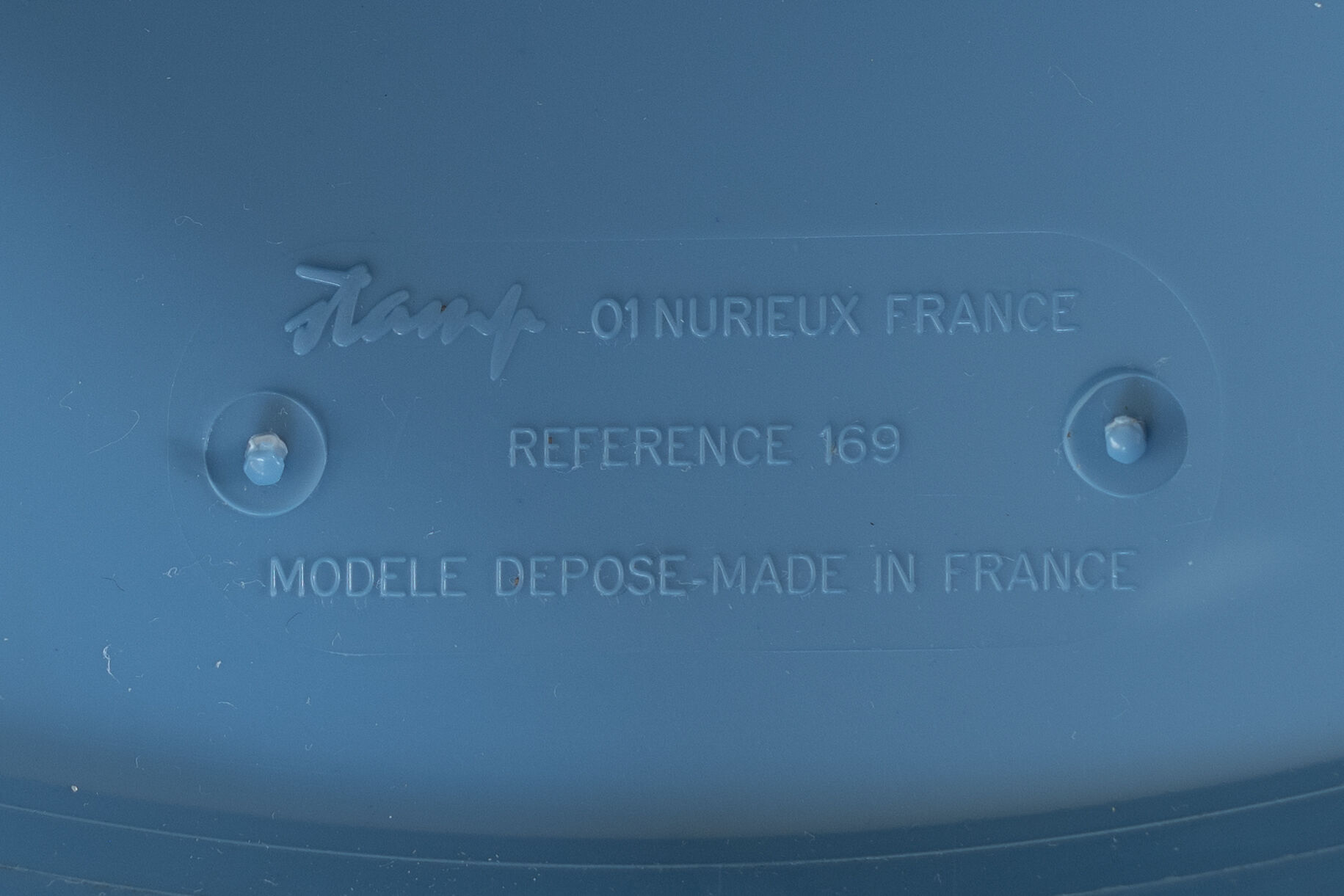 Tamtam blue stamp stool