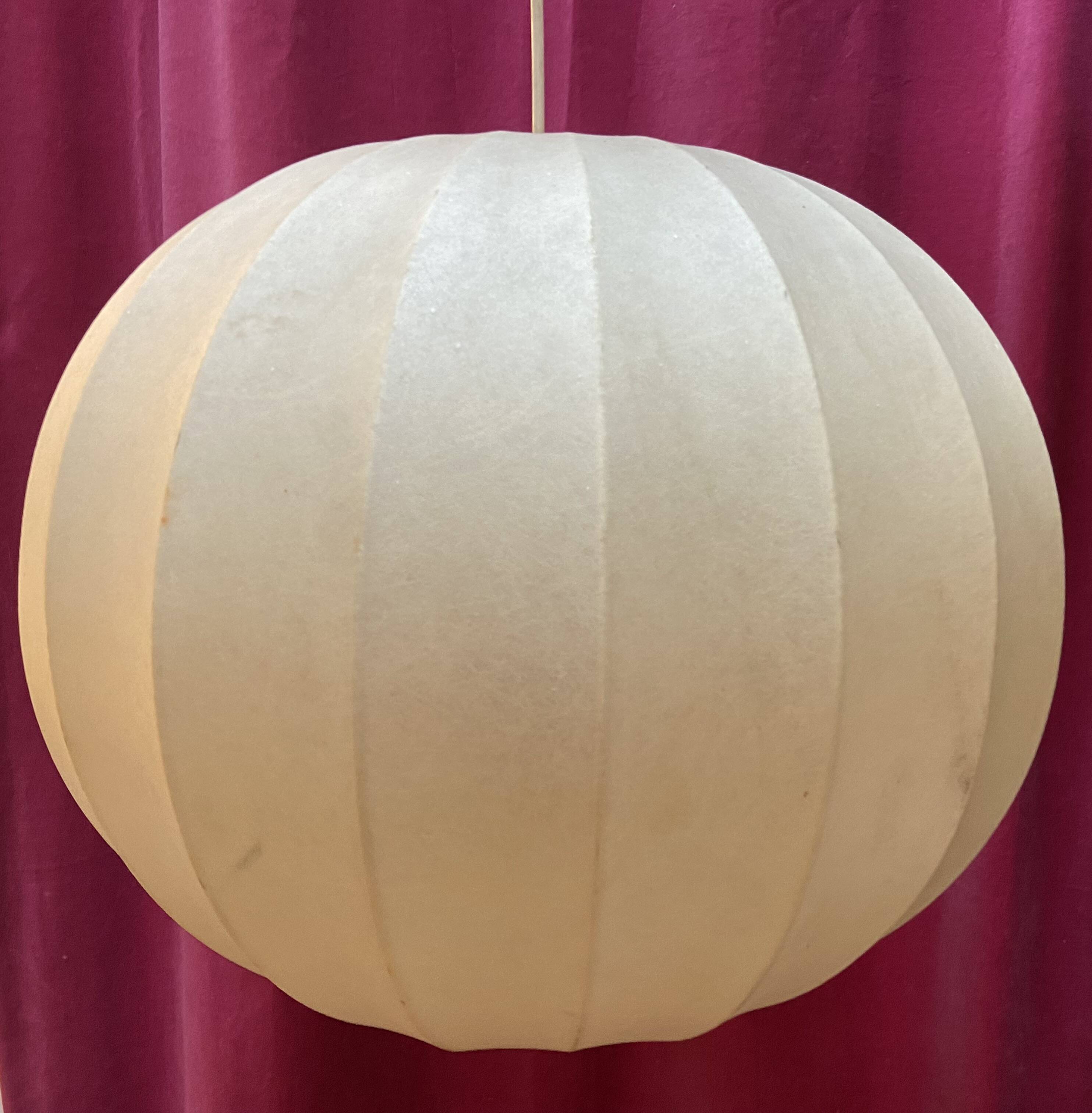 Cocoon pendant light by Achille Castiglioni, Italy, circa 1960.