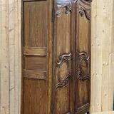 19th century Louis XV fir Cauchoise wardrobe