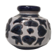 Vase West-Germany blue tones