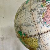 Globe on wooden stand, 20th century