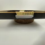 Vintage plastic tea tray  Peacock design