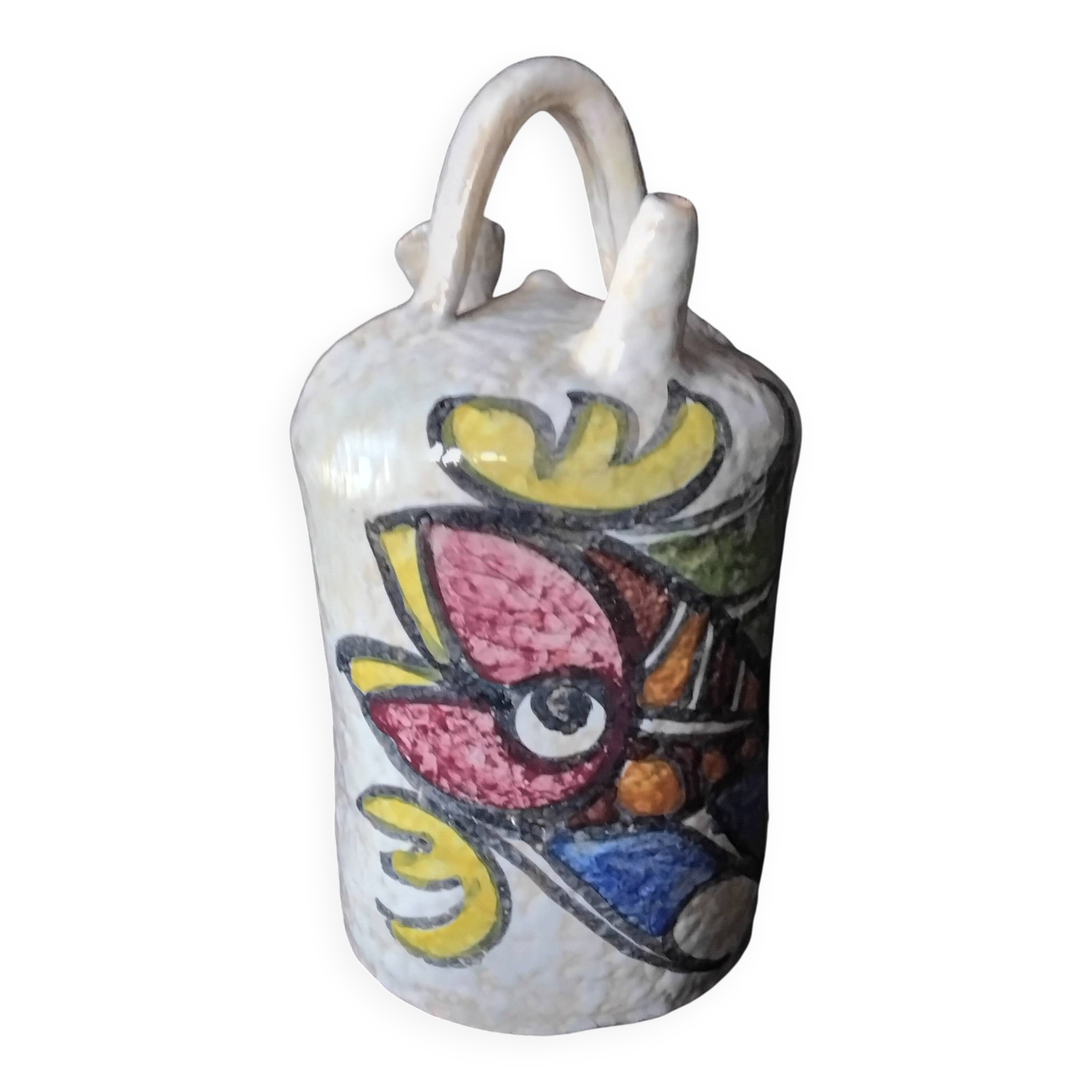 Ceramic goat by Pablo Sandino Toledo made in Spain decor P