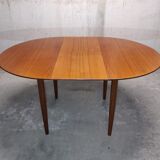 Vintage table with Girsberger teak extension