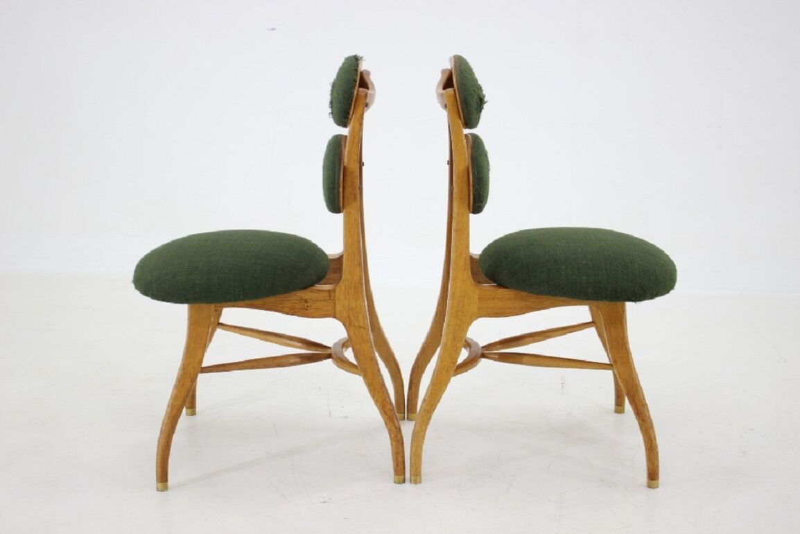 Paire de chaise Musicale de Vilhelm Lauritzen, Danemark