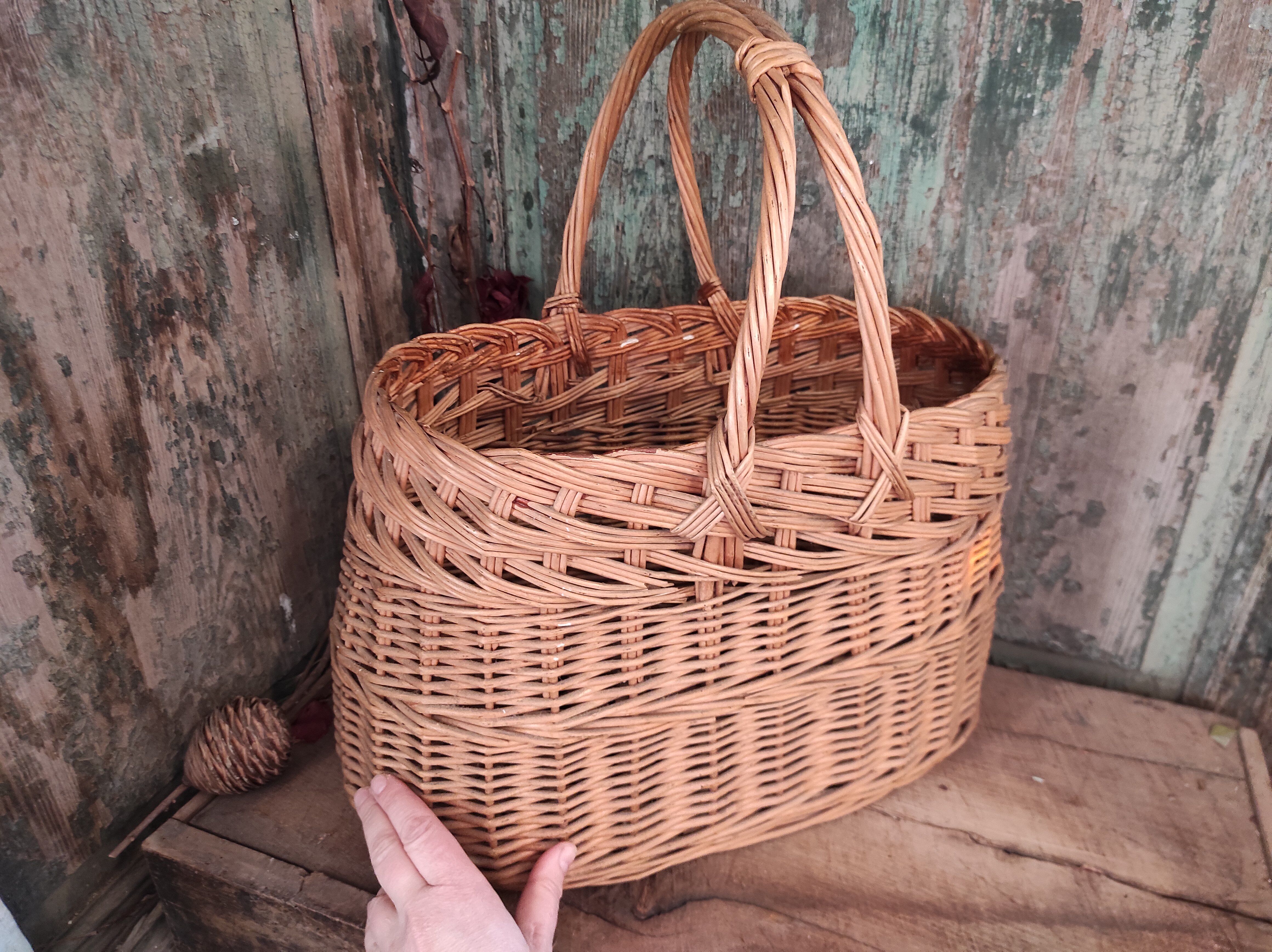 Vintage french basket