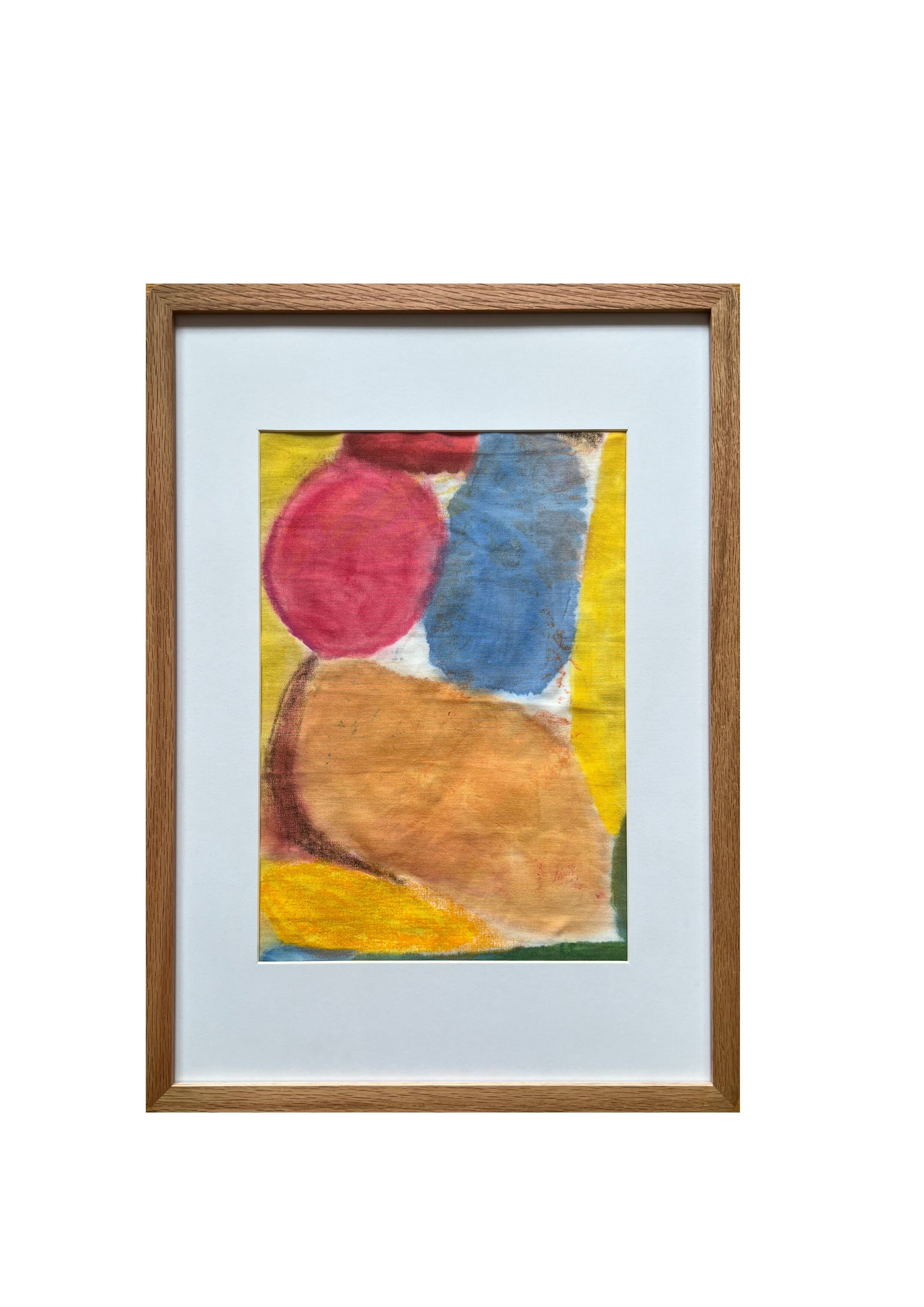 Original painting framed