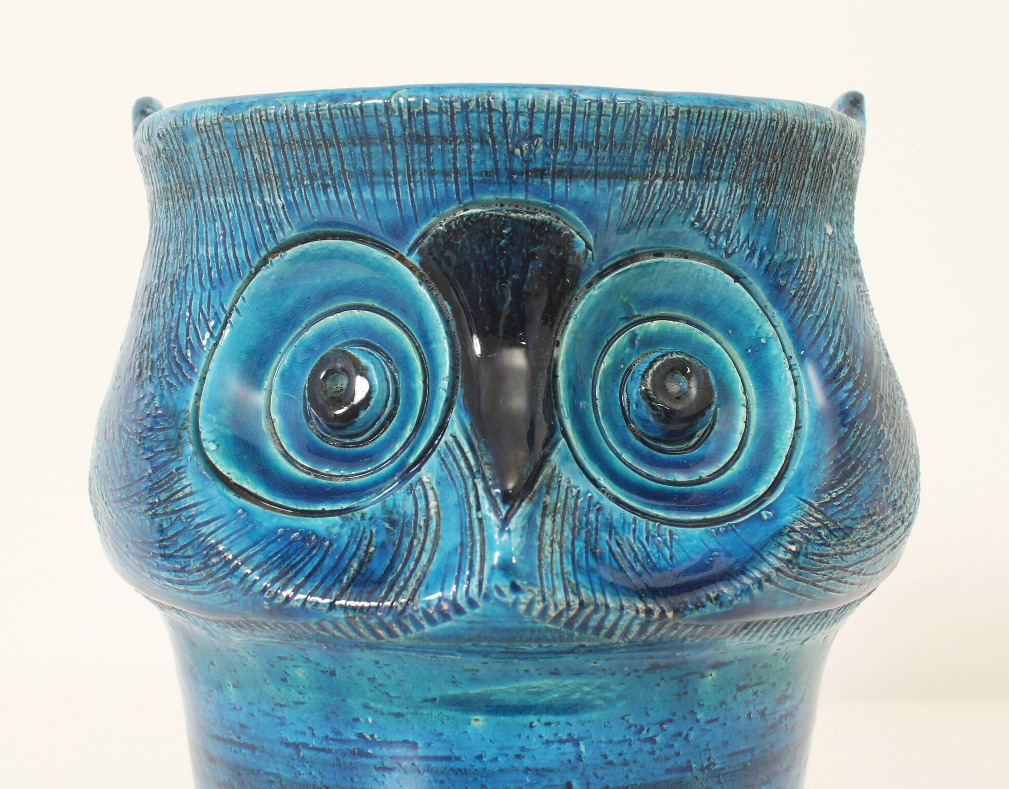 Ceramic owl by Aldo Londi for Bitossi, Italy, 1960s