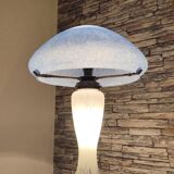 Mushroom lamp 1990 white and blue