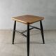 Wooden stool by Tapiovaara, 1960s