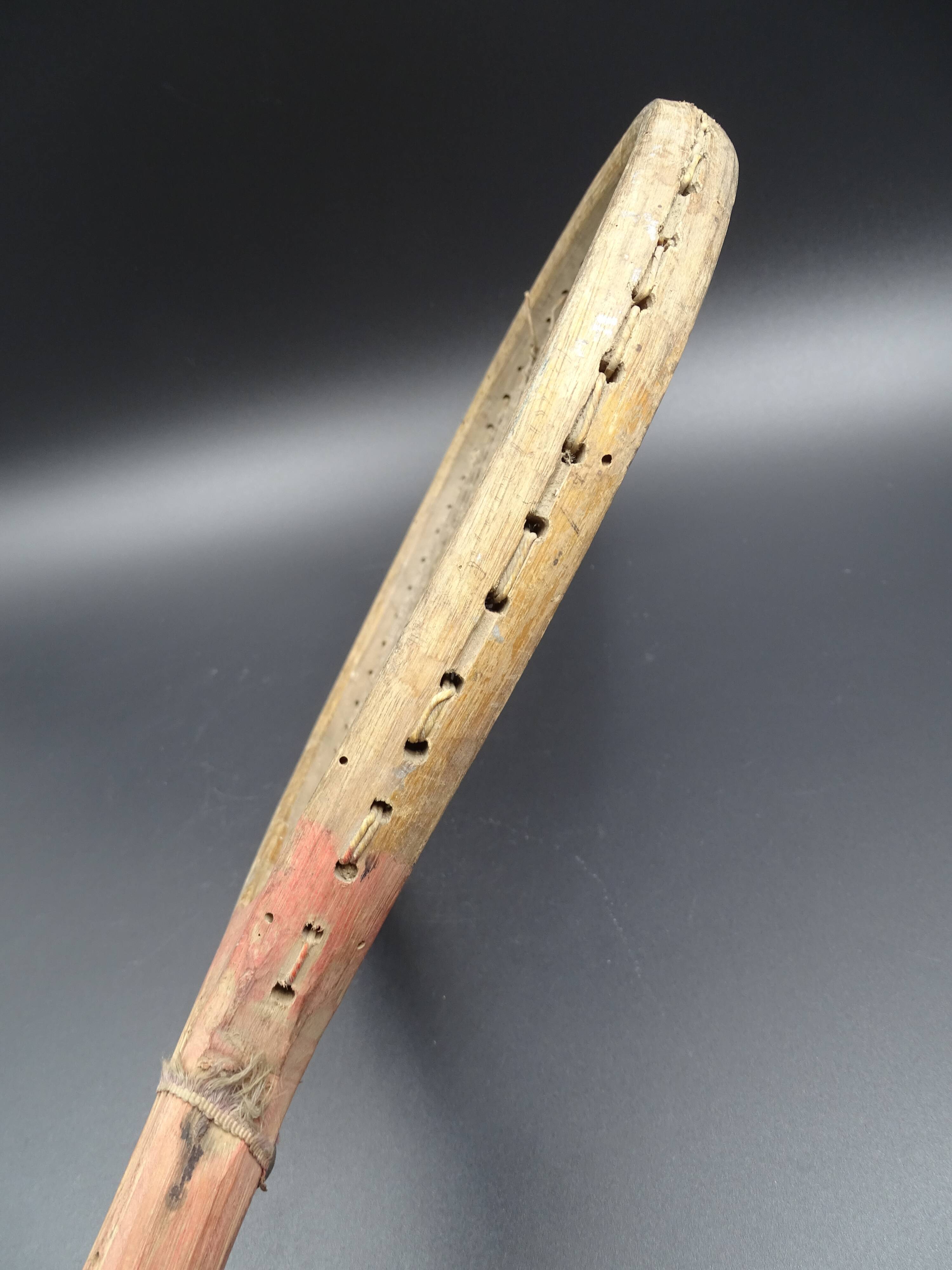 Old racquet for flying game - circa 1910