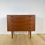 Danish teak chest of drawers – Kai Kristiansen, 1960s