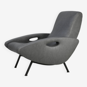 Fauteuil vintage de François Letourneur, édition Mourra, France, circa 1955