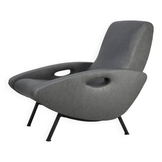 Fauteuil vintage de François Letourneur, édition Mourra, France, circa 1955