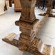 Large monastery-style table in aged fir.