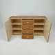 Italian Bamboo and Rattan Chest of Drawers or Credenza, 1980s