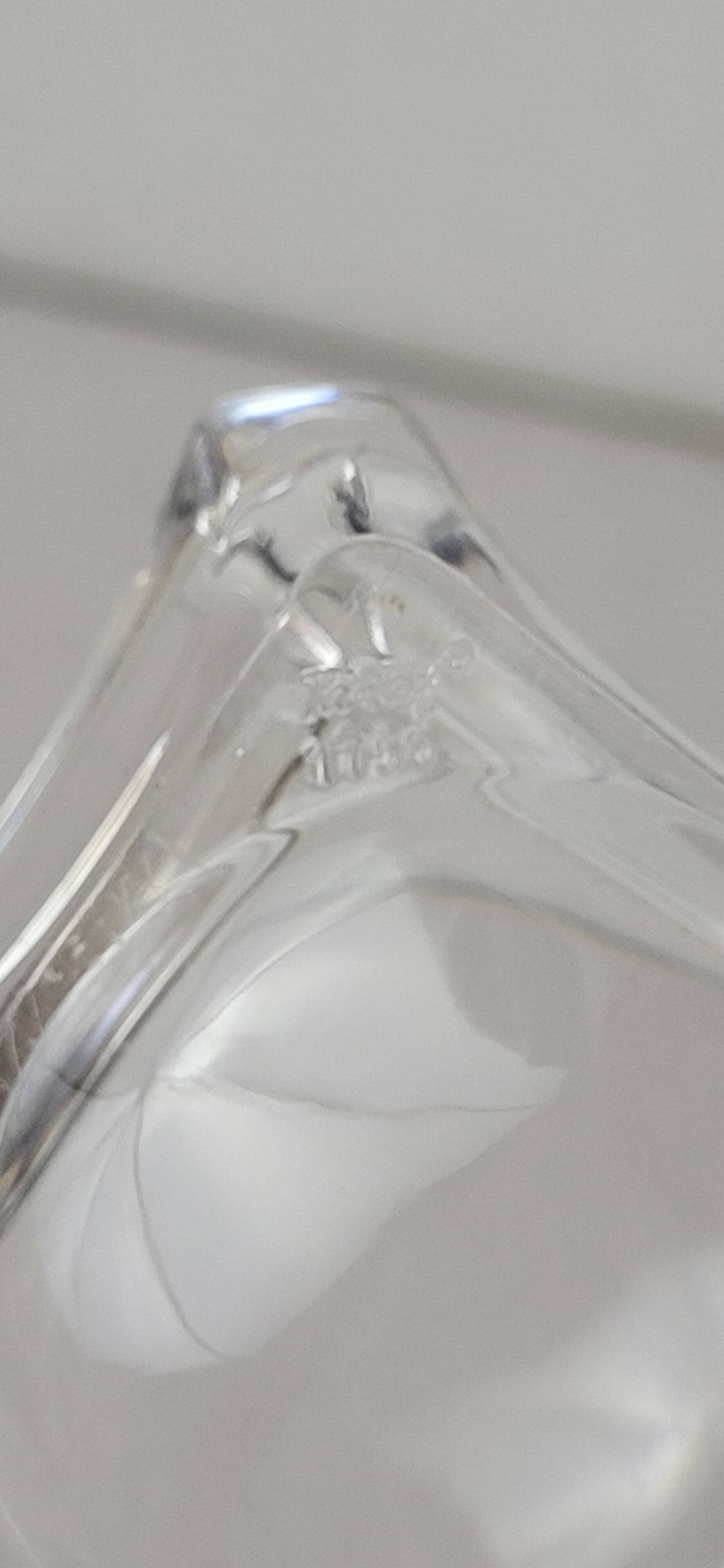 Imitation crystal tray 1970's