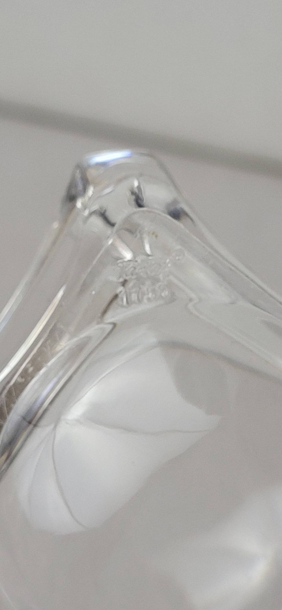 Imitation crystal tray 1970's