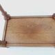 Console ou table d'appoint en bois massir teinté chêne clair