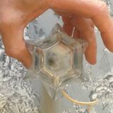 Glass foot lamp