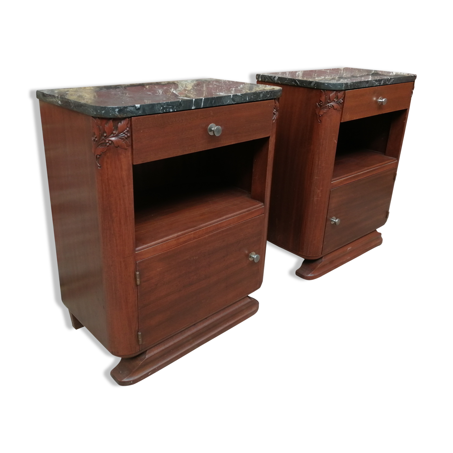 Vintage art deco bedsides