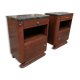 Vintage art deco bedsides
