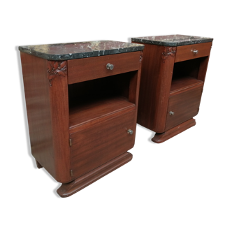 Vintage art deco bedsides