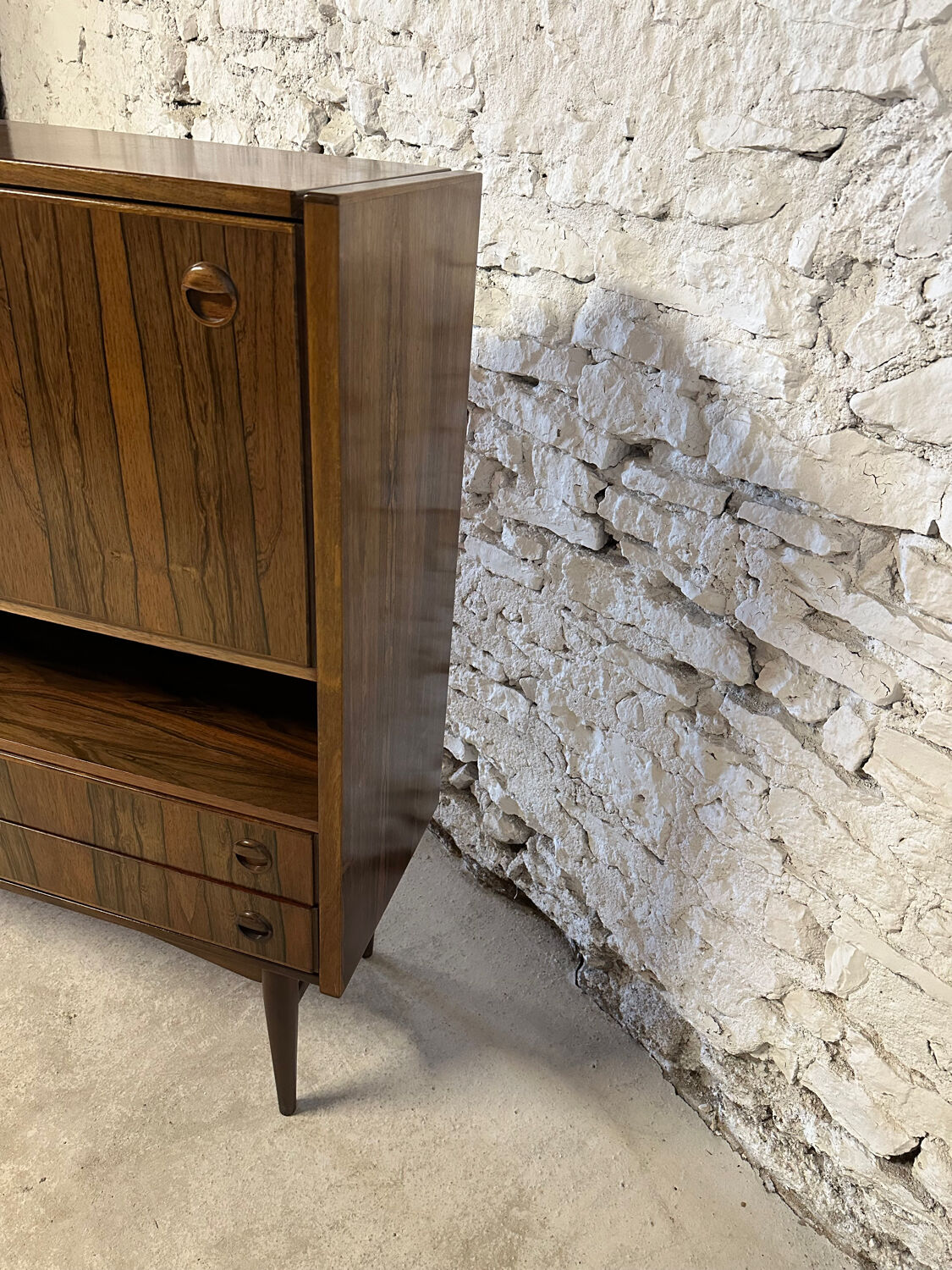 Scandinavian rosewood sideboard