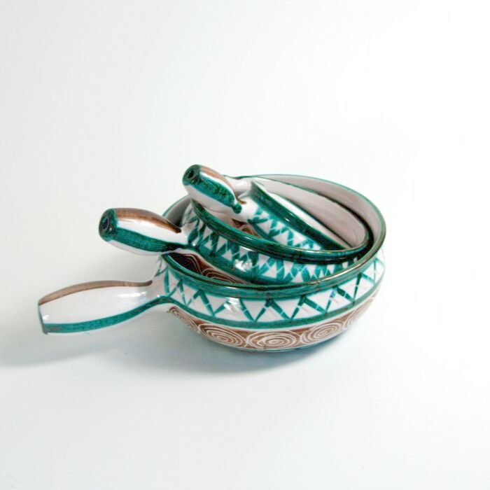 3 pans by Robert Picault