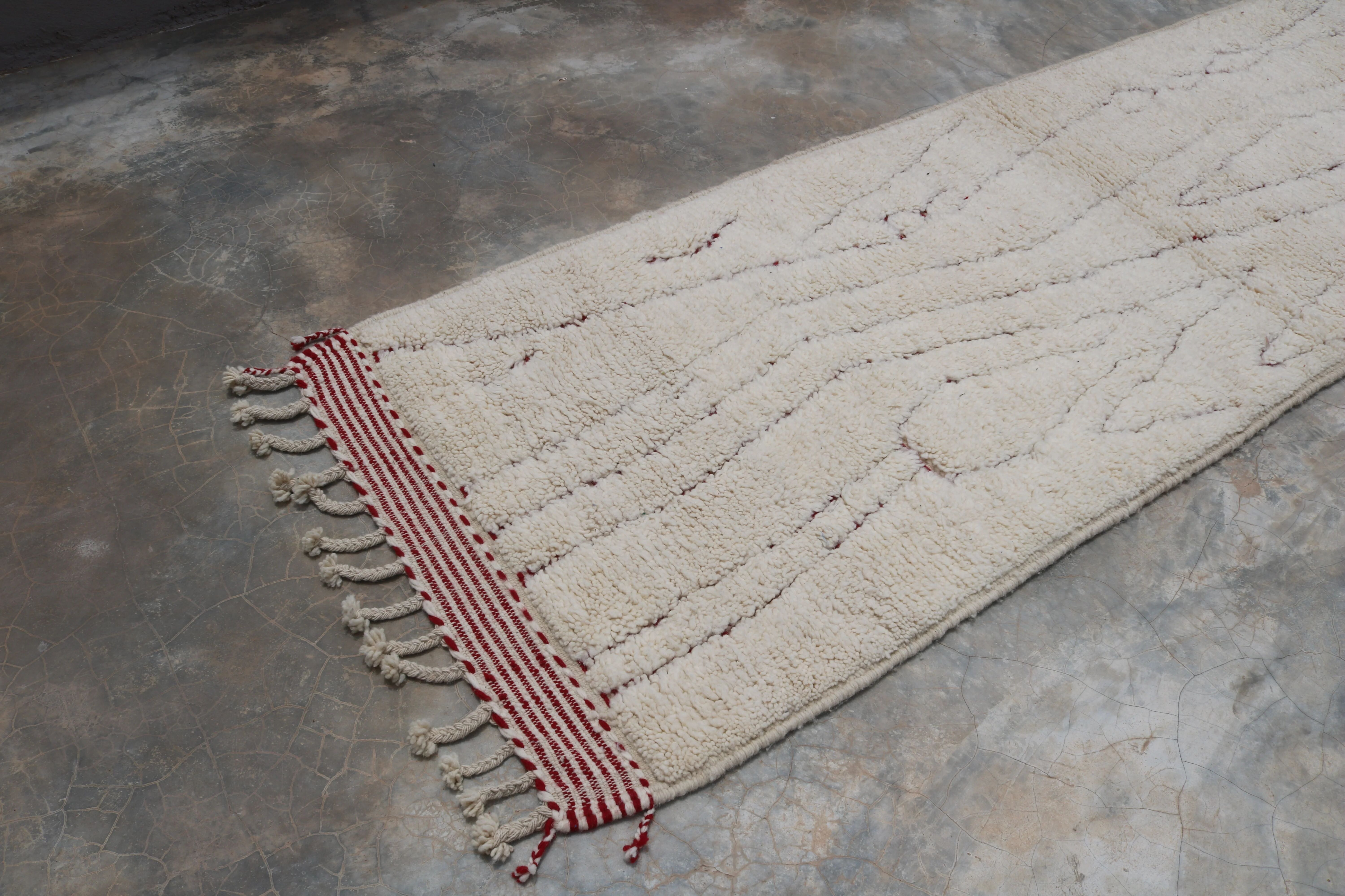 Tapis Beni Ouarain, 300 x 95 cm - R313