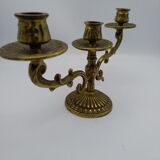 Candélabre à trois bras en bronze