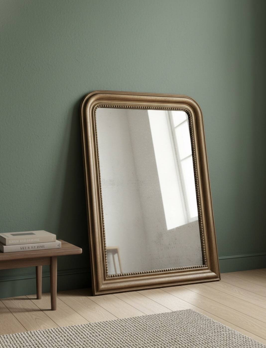 Large Louis-Philippe mirror 19th century - 80 x 107 cm
