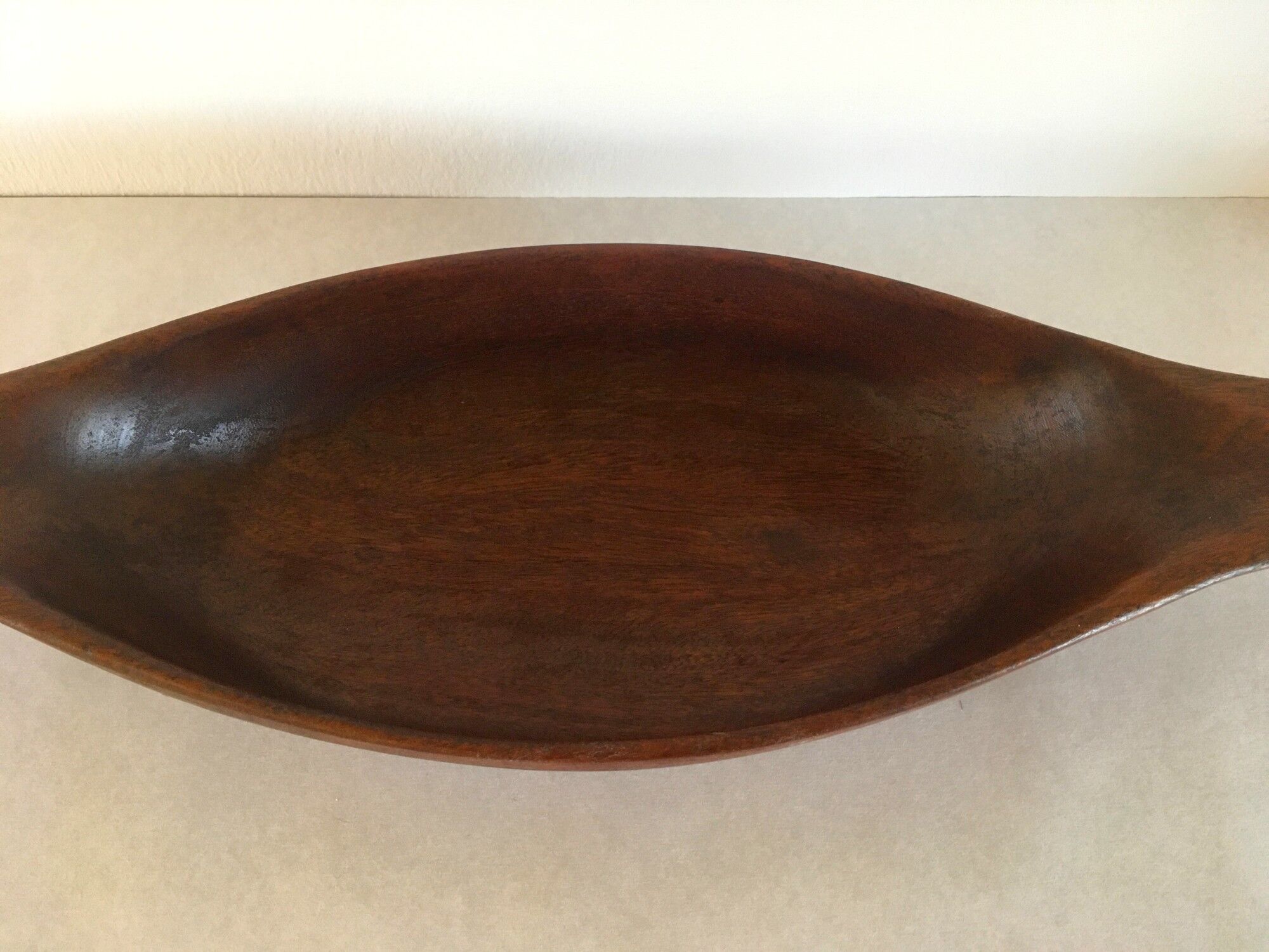 Vintage teak dish Ari Form Italy 60s