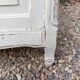 Old low sideboard in solid wood