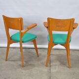 Fauteuil bridge pieds compas