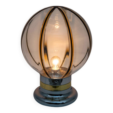 Lampe de table en verre de Murano de Toni Zuccheri, Italie années 1970