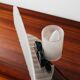 Lampada Da Tavolo Silhouette Design Table Lamp Marble & Glass 1980’s P