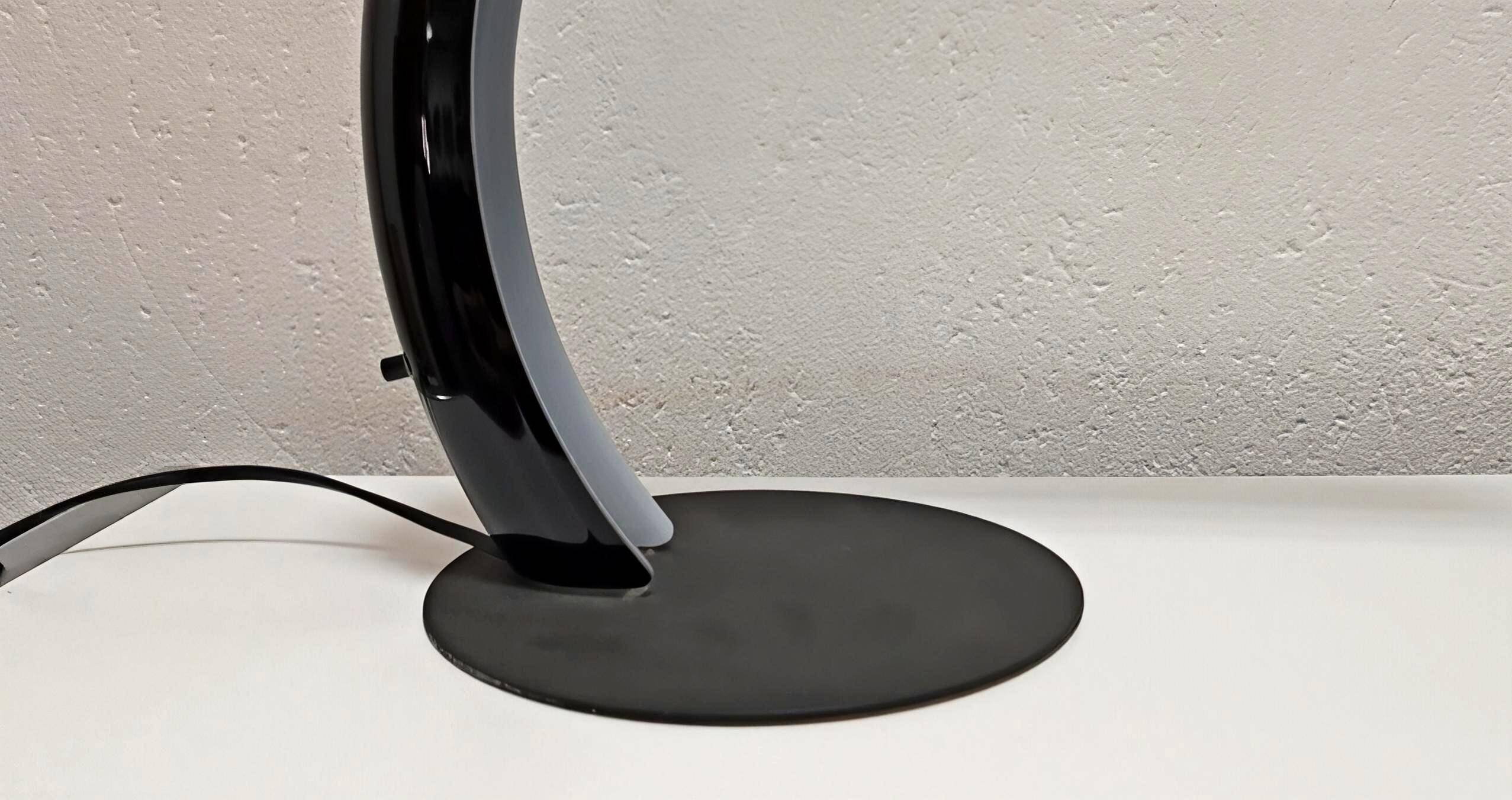 Lampe de Table Sculpturale en Verre de Murano Mid-Century par AV Mazzega