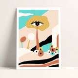 “philomene” a4 art print