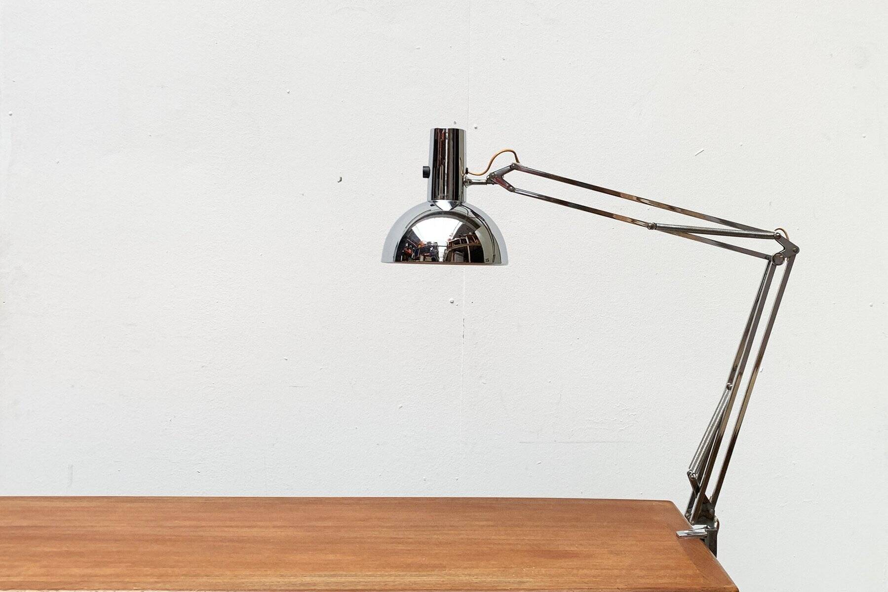 Louis Poulsen Chrome IT Desk Lamp, 1970s
