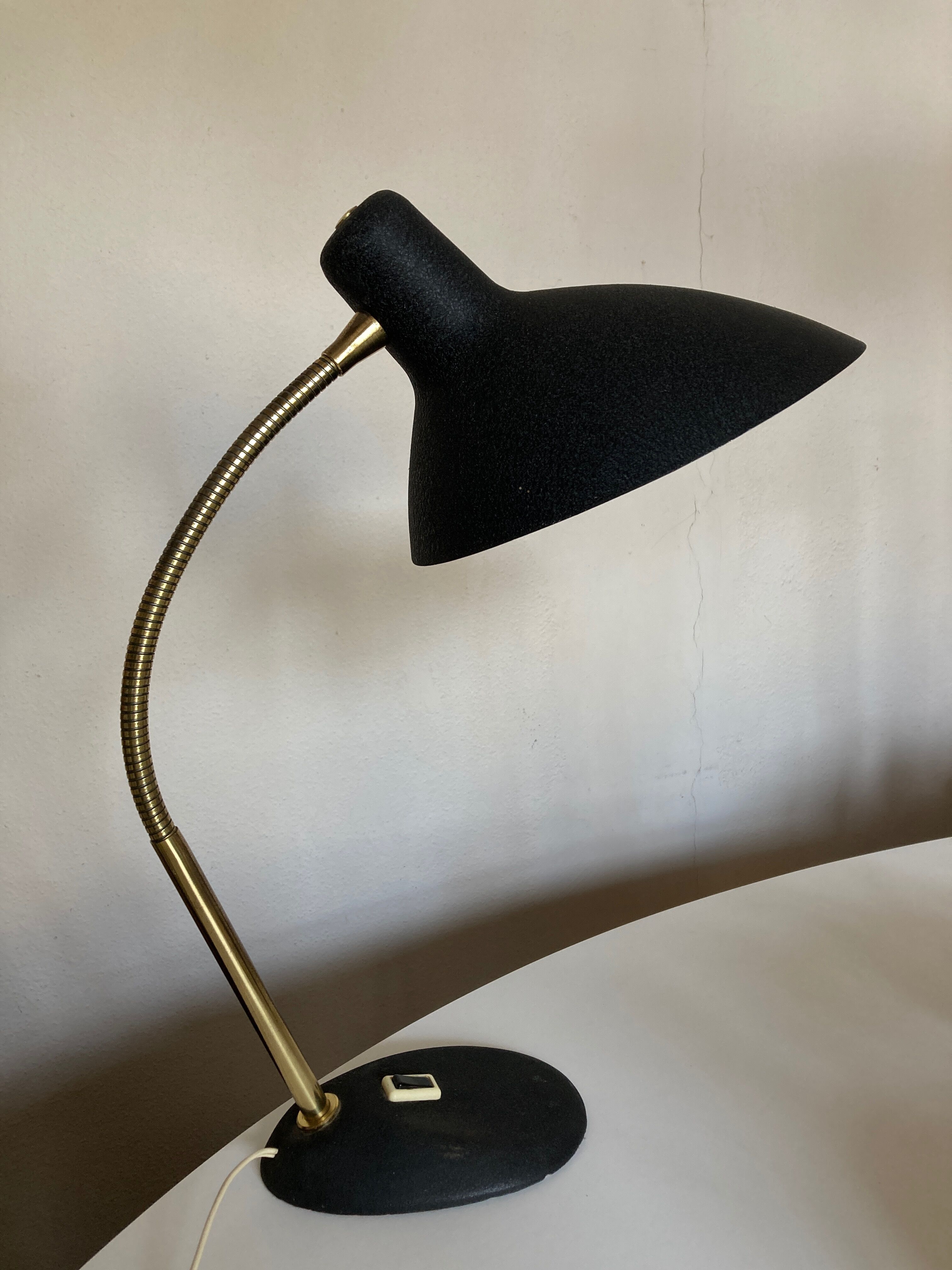 Desk lamp Jean Boris Lacroix mid century modern 1950